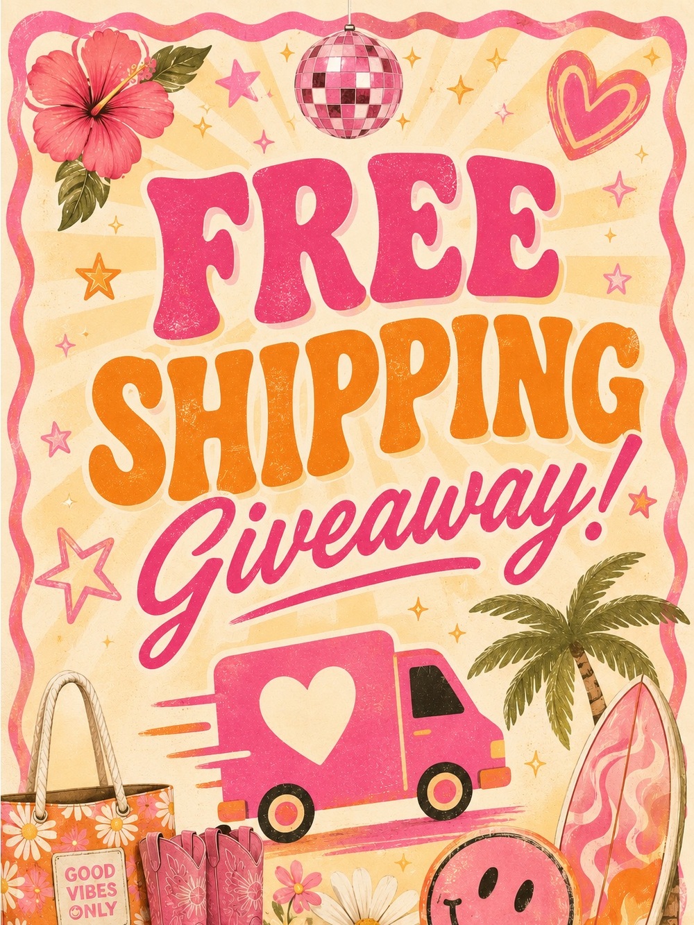 FREE shipping giveaway!✨